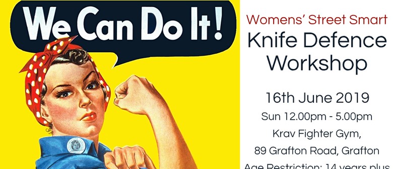 Women's Street Smart Knife Defence Workshop: CANCELLED