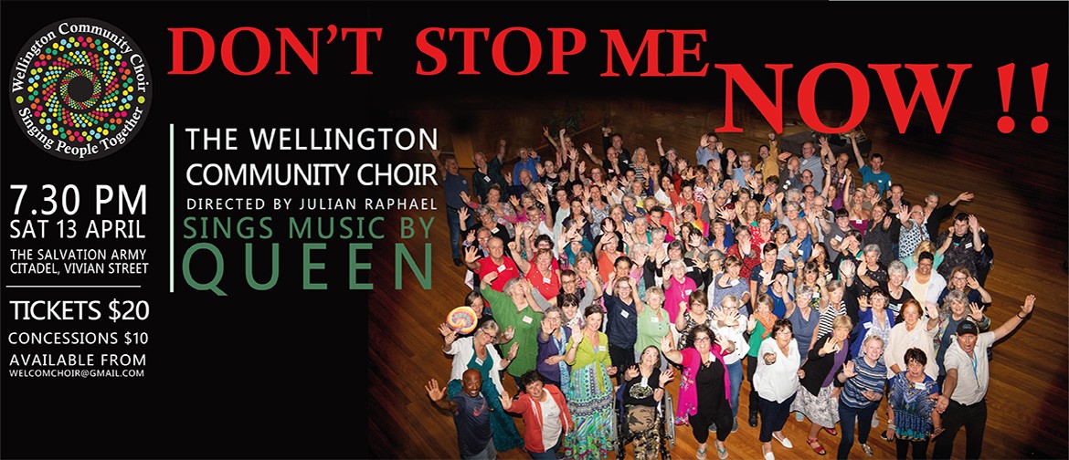 Don't Stop Me Now! Community Choir Sings Queen