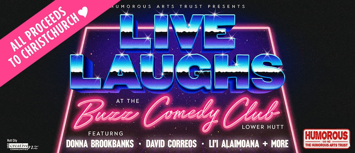Buzz Comedy Club presents: Donna Brookbanks + David Correos
