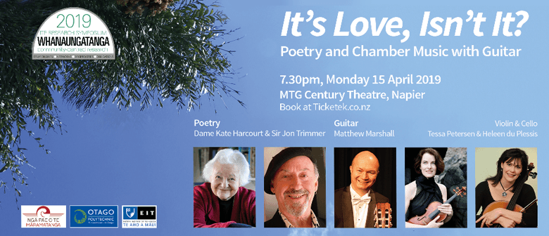 It’s Love, Isn’t It? - Poetry and Chamber Music with Guitar