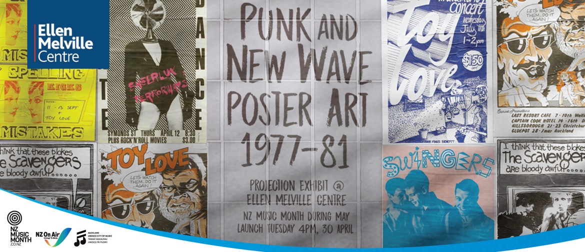 Inner City Punk and New Wave Poster Art 1977-81