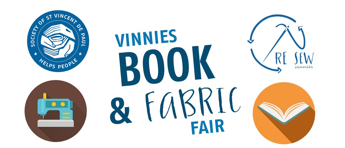 Vinnies Book & Fabric Fair