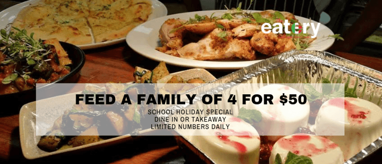 School Holidays Special - Family Dining Deal