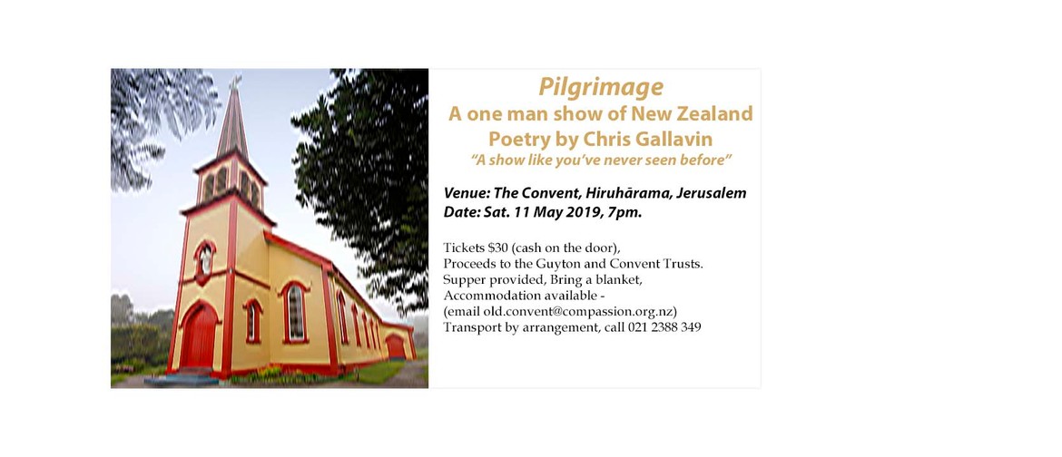 Pilgrimage: 20th Century NZ Poetry