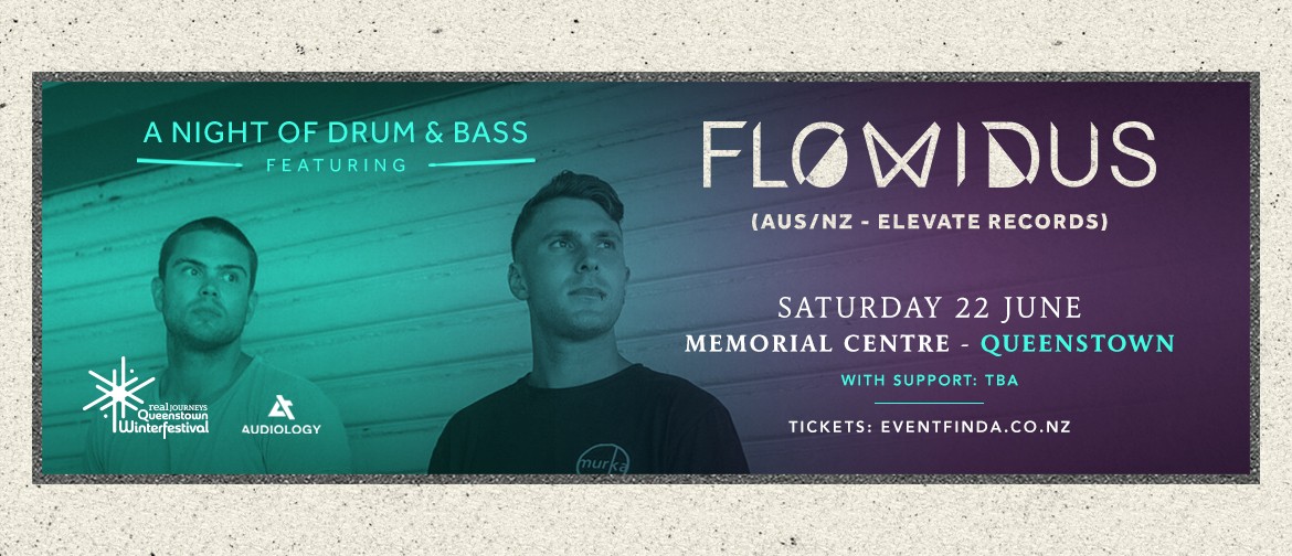 Audiology Presents a Night of Drum & Bass Ft Flowidus