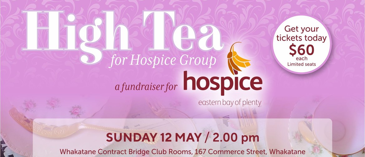 High Tea for Hospice On Mother's Day