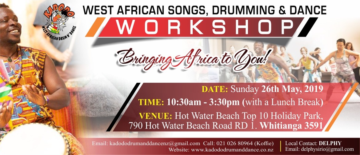 African Drumming and Dance Workshop - Full Day