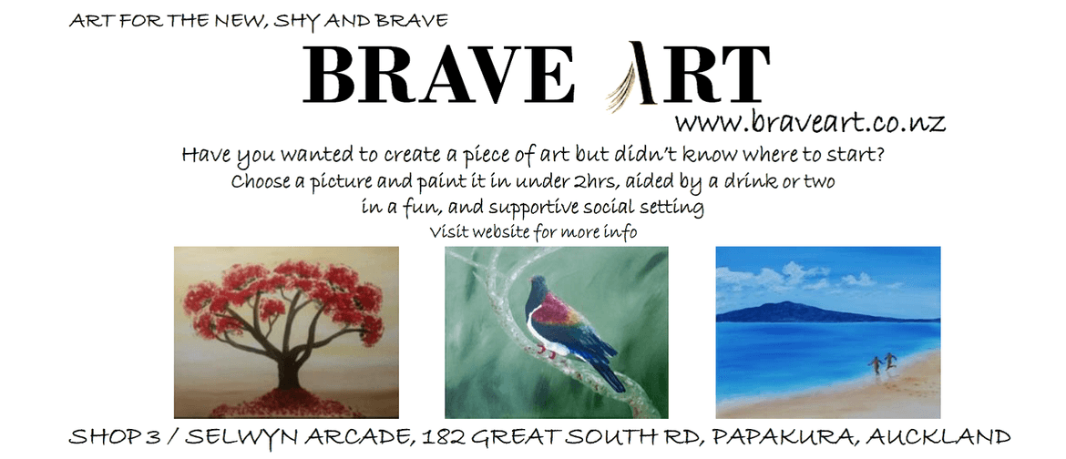 Brave Art - Paint and Wine