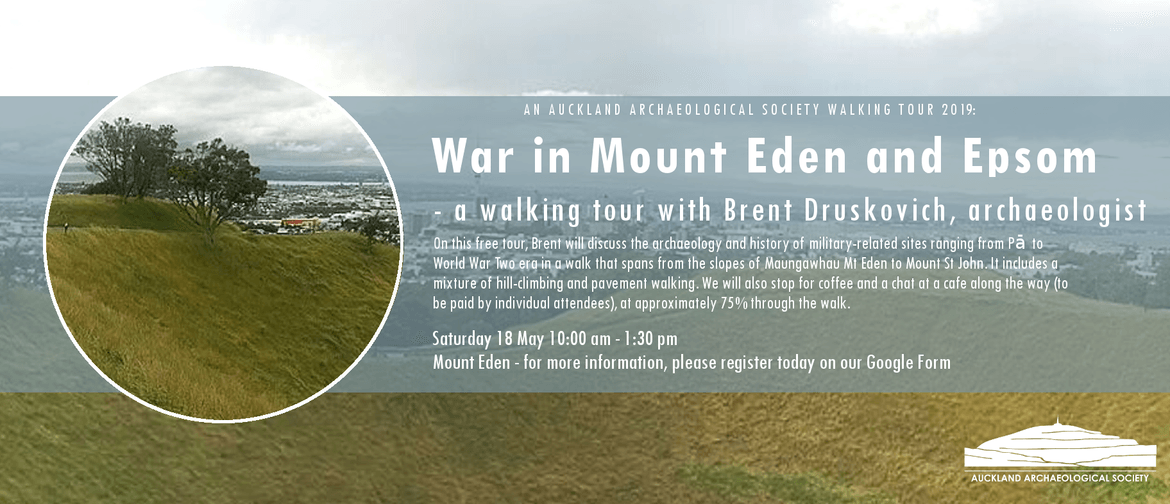 Mount Eden and Epsom Archaeological Walking Tour