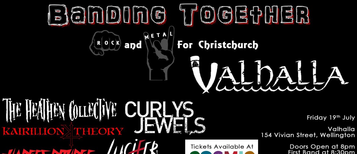 Banding Together: Rock and Metal for Christchurch