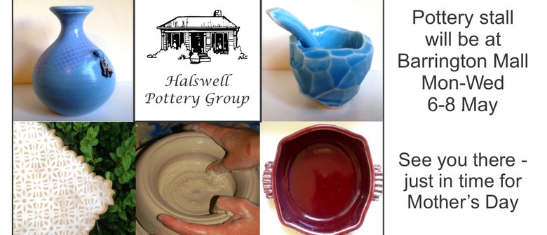 Halswell Pottery Group's Pottery Sales Stall