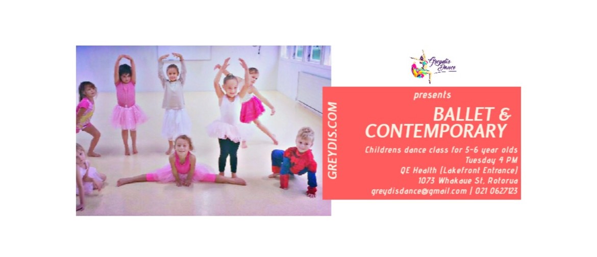 Ballet & Contemporary Dance Classes (5-6 years)