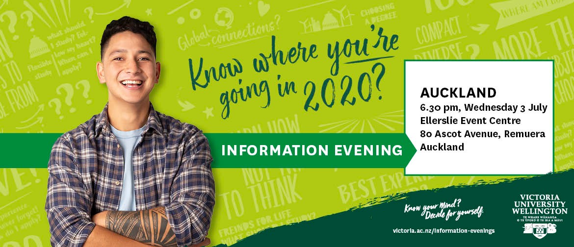 Victoria University Undergraduate Information Evening