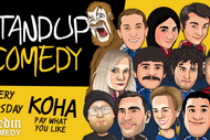 Image for event: Stand Up Comedy - Koha Open Mic