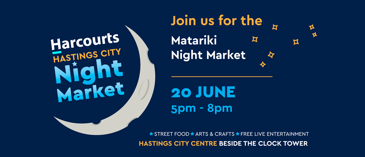 Harcourts Hastings City Matariki Night Market