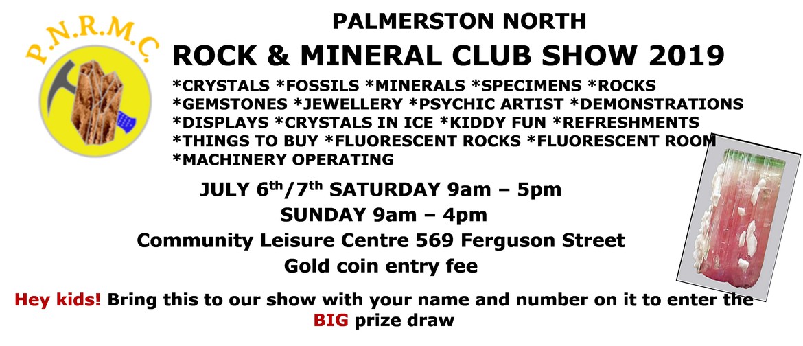 Palmerston North Rock and Mineral Show 2019