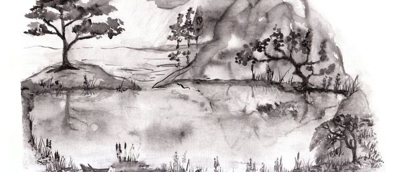 Zen Brush Painting Landscapes for Beginners