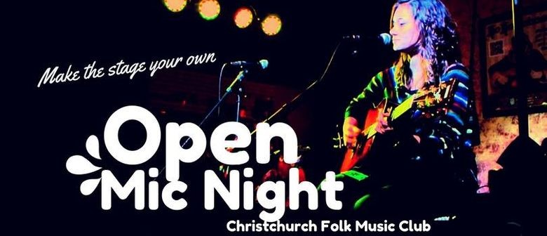 Open Mic Night Opportunity: The First Open Mic for The Year