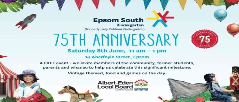 Epsom South Kindergarten 75th Anniversary