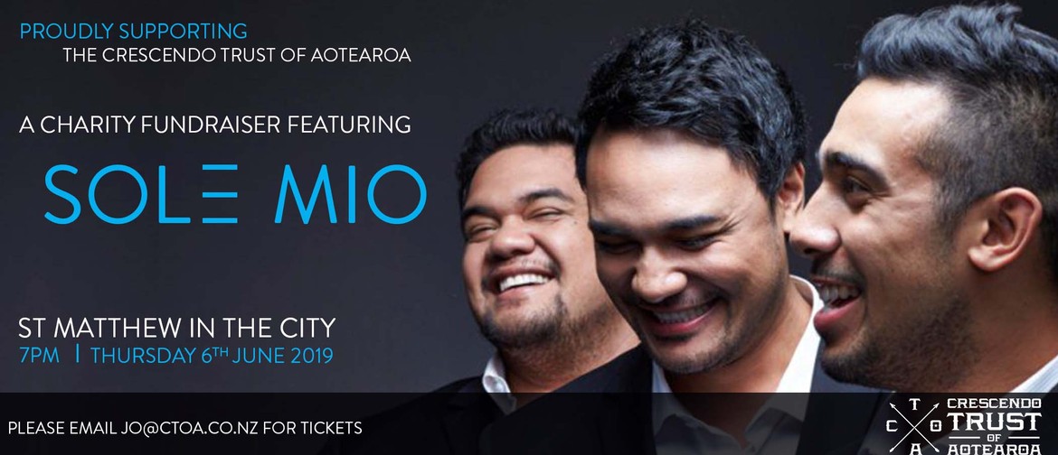 The CTOA Charity Fundraiser Featuring Sol3 Mio
