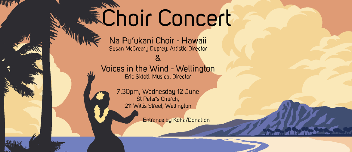 Hawaiian Choir & Voices In the Wind Choir Concert