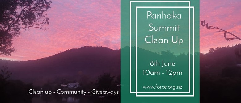 Parihaka Summit Clean Up