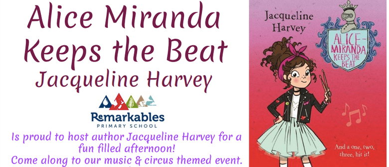 Jacqueline Harvey Book Launch: Alice Miranda Keeps the Beat