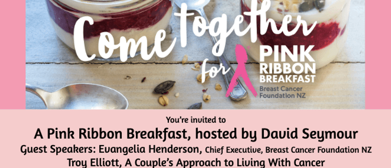 Pink Ribbon Breakfast Hosted by MP David Seymour