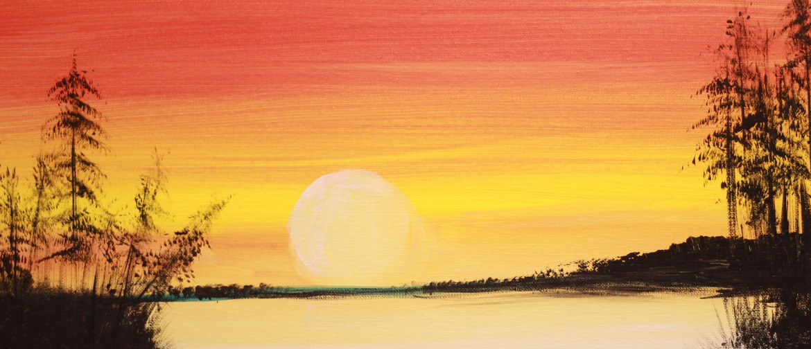 Paint & Chill Night (Auck) - Sunset at Muriwai