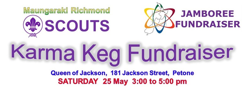 Karma Keg - Jamboree Fundraiser for Maungaraki Scouts