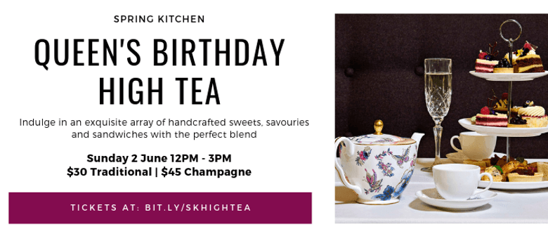 Queen's Birthday High Tea