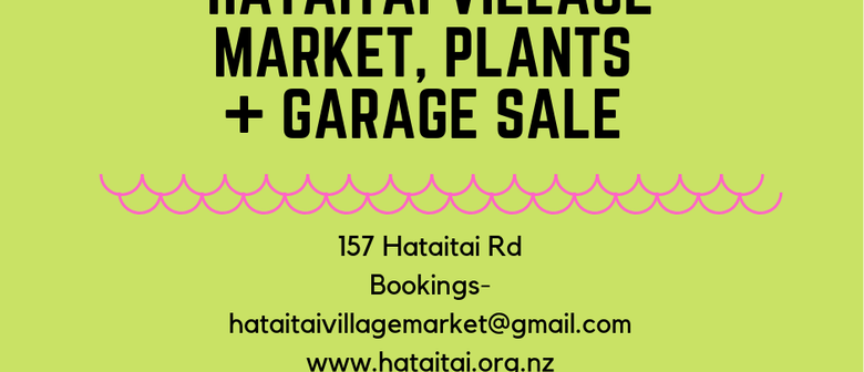 1st June Hataitai Village Market and Garage Sale