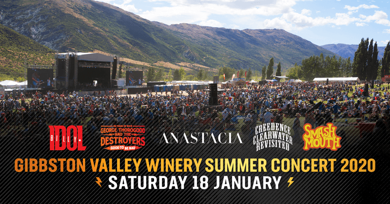 Gibbston Valley Winery Summer Concert Queenstown Eventfinda