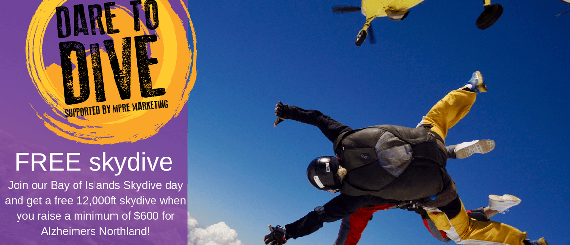 Dare to Dive - Skydive for Alzheimers Northland