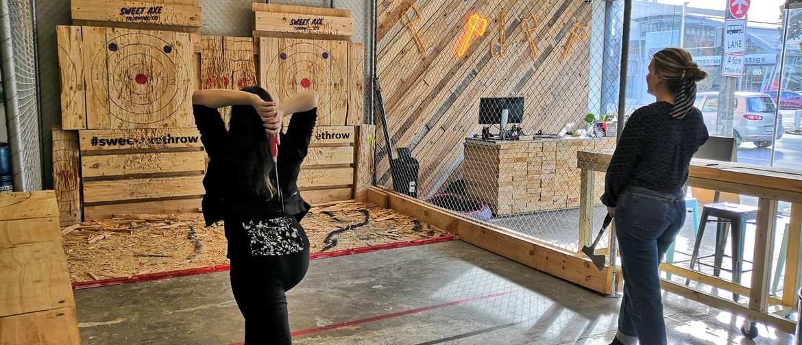 Auckland Axe Throwing Grand Opening