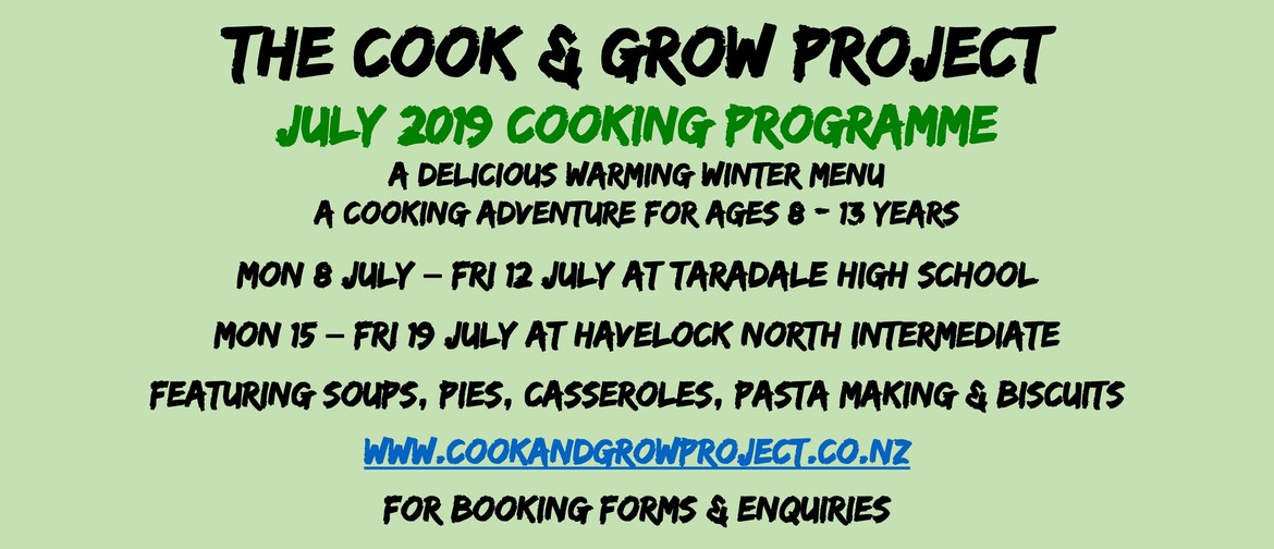 Cook & Grow School Holiday Cooking Classes 8-13Yrs