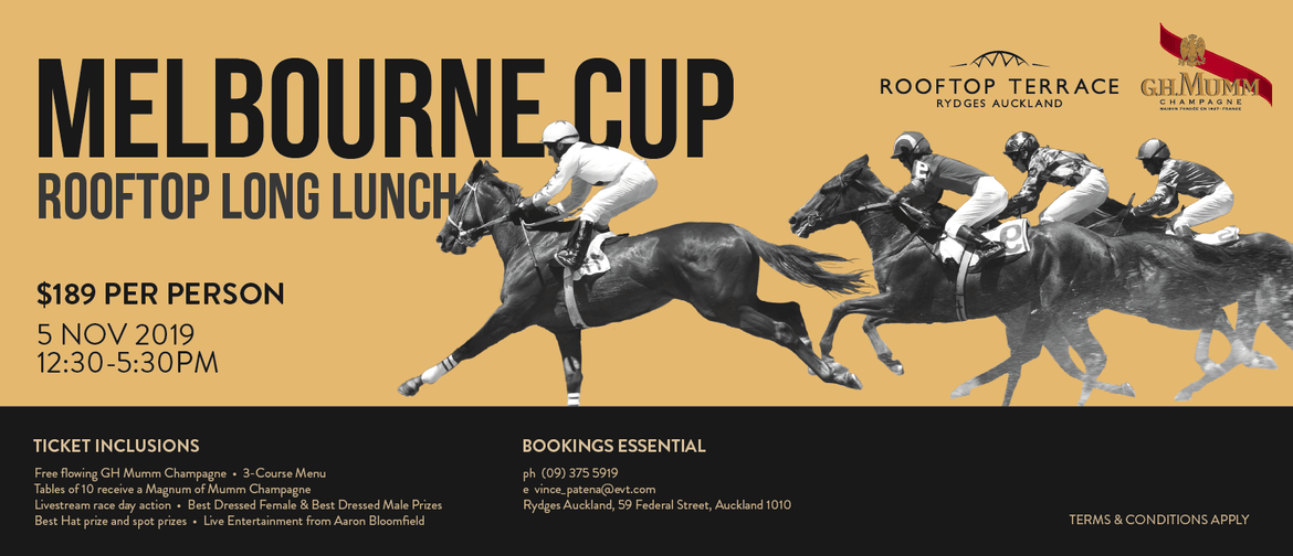 Melbourne Cup Day 2019 Long Lunch: SOLD OUT