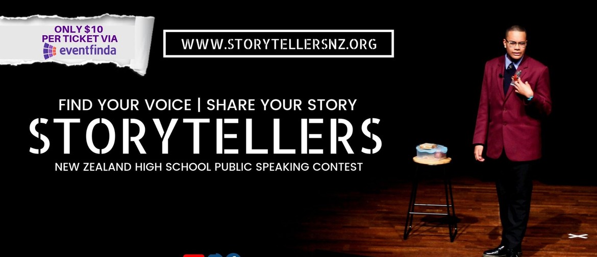 Storytellers NZ: High School Public Speaking Contest 2019