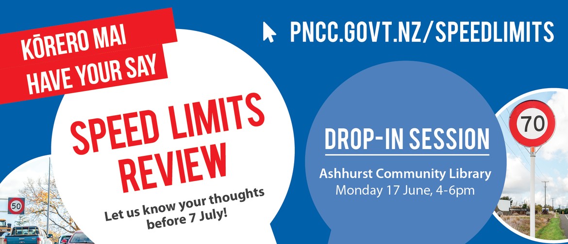Speed Limits Review - Ashhurst Drop In