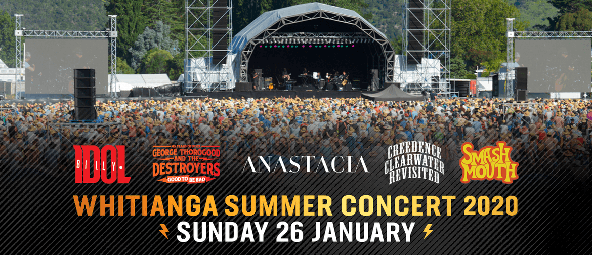 Whitianga Summer Concert: SOLD OUT