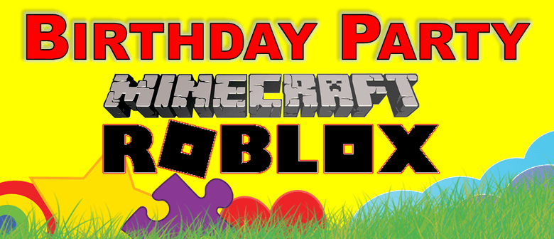 Minecraft Roblox Birthday Party Or Gaming Class - roblox minecraft roblox