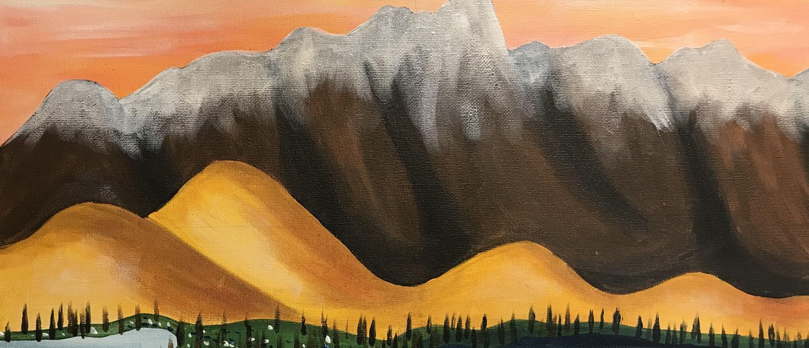 Paint and Wine Night - Remarkables - Paintvine