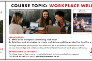 Image for event: Workplace Well-being