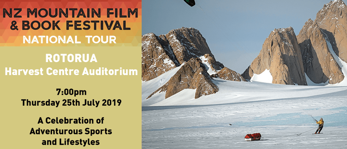 NZ Mountain Film Festival – 'Best Of' Rotorua Screening