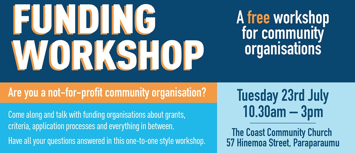 Funding Workshop for Community Organisations