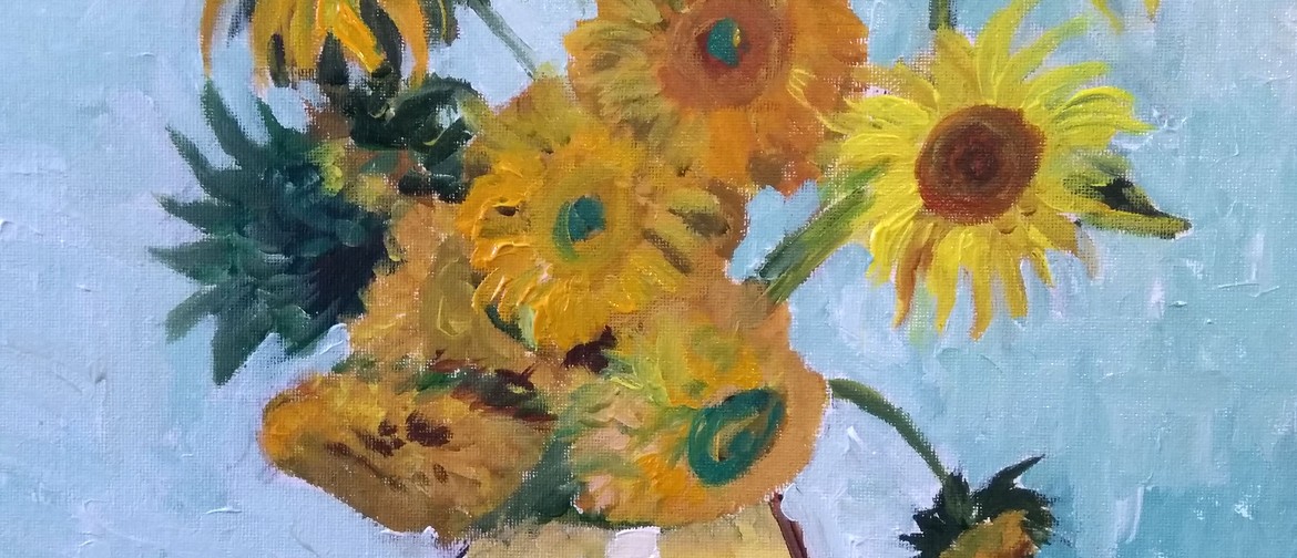 Paint and Wine Night - Sunflowers