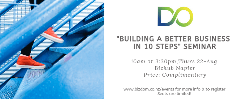 Building a Better Business in 10 Steps - Seminar