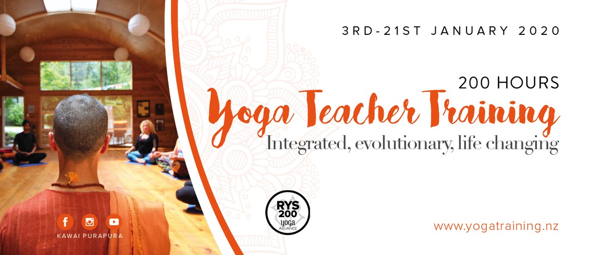 200 Hrs Yoga Teacher Training 18 Days Intensive
