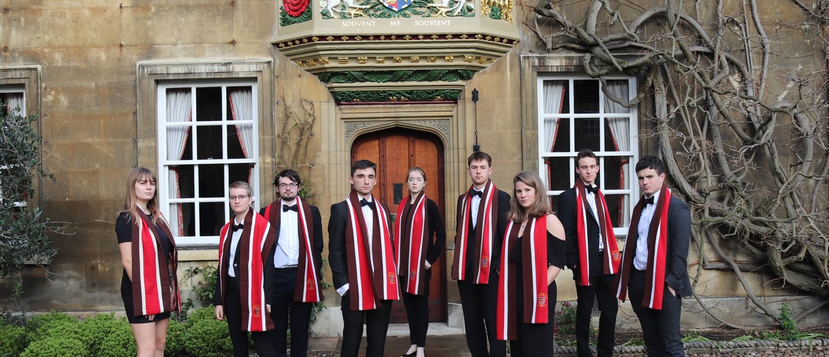 The Choir of Christs College Cambridge England