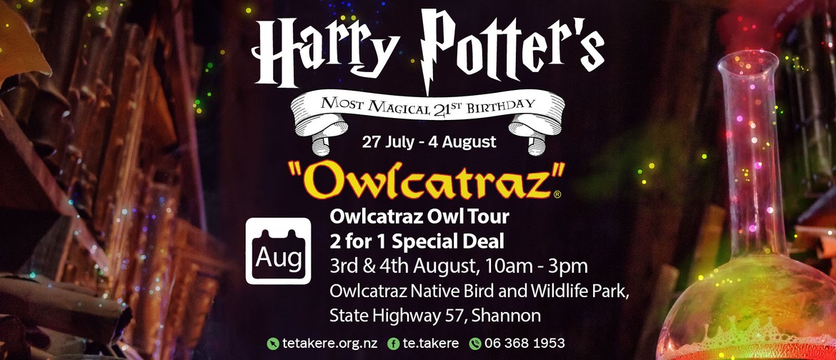 Harry Potter's Most Magical 21st B'day - Owlcatraz Tour
